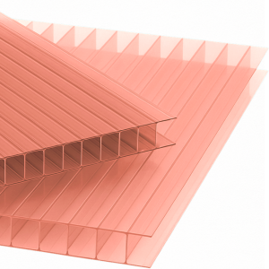 Poliwęglan коморowy nano róż 6mm